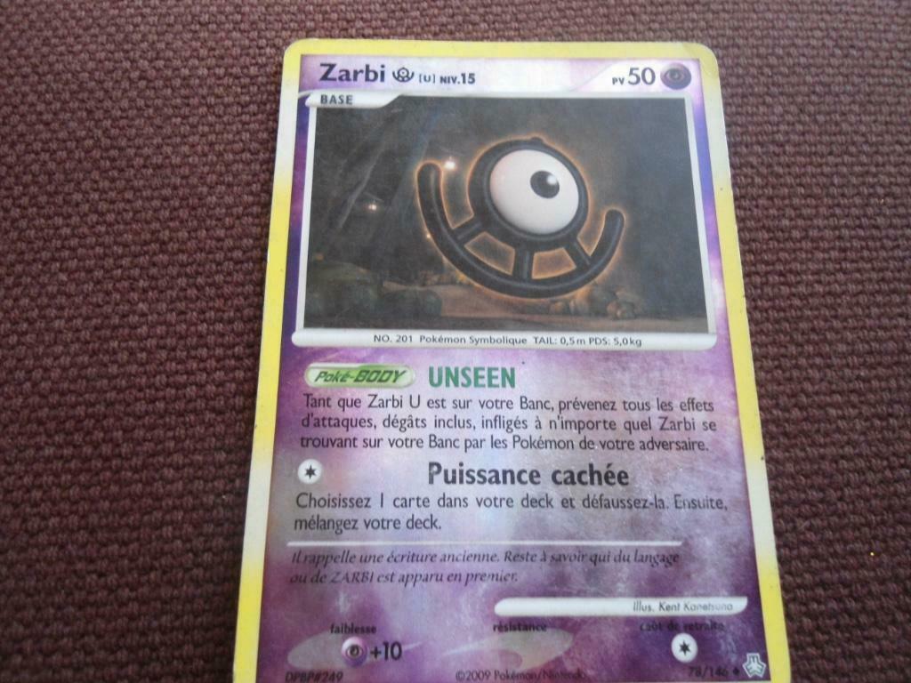Ancienne carte Pokemon de 2007 Très bon état général., Enlèvement ou Envoi, Comme neuf, Carte(s) à jouer
