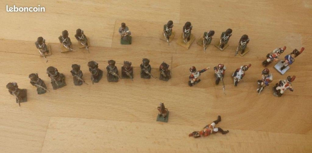 Miniatures en plomb "Bataille de Waterloo 1815", Enlèvement ou Envoi, Comme neuf, Personnage ou Figurines