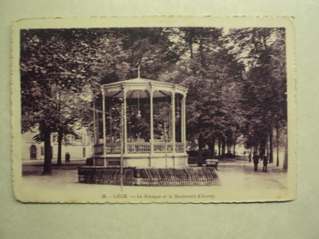 53120 - LIEGE - LE KIOSQUE ET LE BOULEVARD D'AVROY, Verzenden