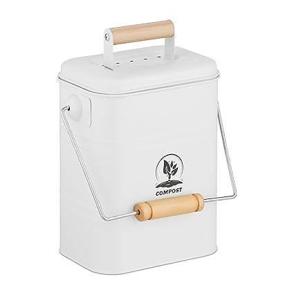 Seau à compost | 3,5 litres | LIVRAISON GRATUITE, Envoi, Bac à compost