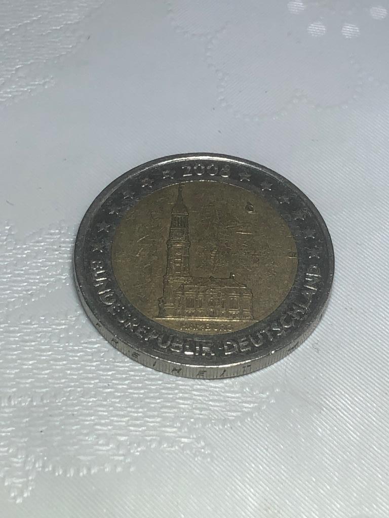 Gebruikte Duitse G 2 euro herdenkingsmunt 2008., Ophalen of Verzenden, Duitsland, 2 euro, Losse munt