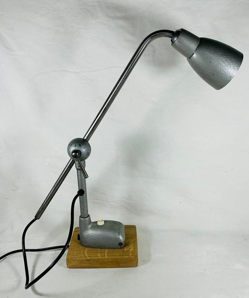 Lampe d'établi de couture industriel Erkalux design vintage, Enlèvement ou Envoi, Maison et Meubles