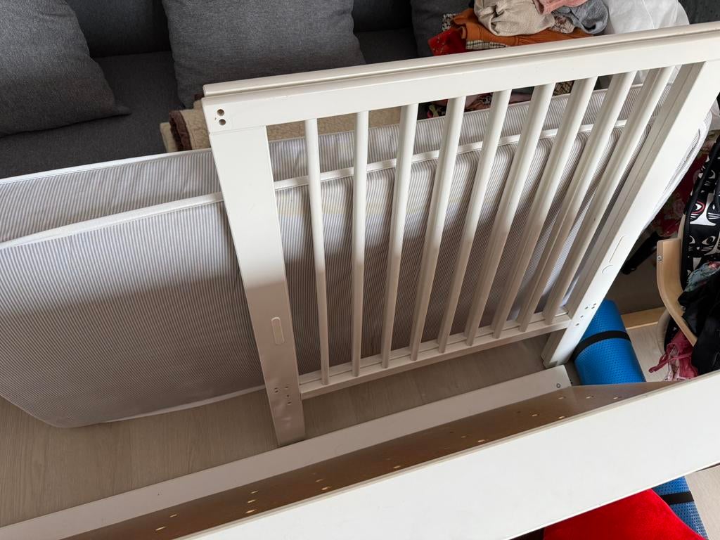 Baby/kinderbed 120x60, Enlèvement, Utilisé, Lit