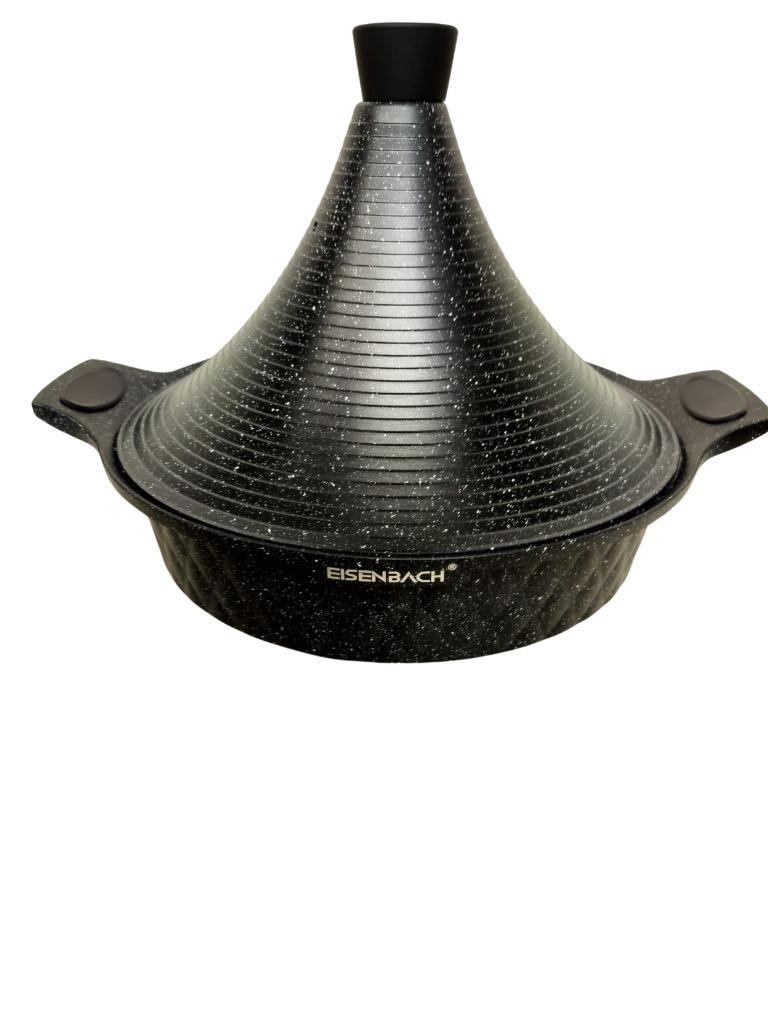 Eisenbach Tajine , shining black . 34 cm - inductie.Nieuw!!, Overige typen, Ophalen of Verzenden, Keramische plaat, Nieuw