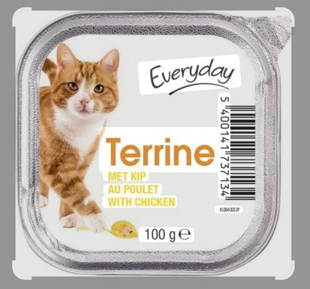 Cherche nourriture everyday barquette poulet  bœuf, Enlèvement ou Envoi, Neuf