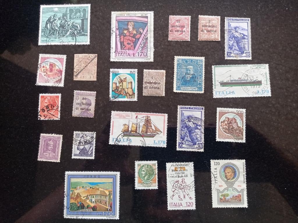 Lot Italiaanse postzegels, Ophalen of Verzenden
