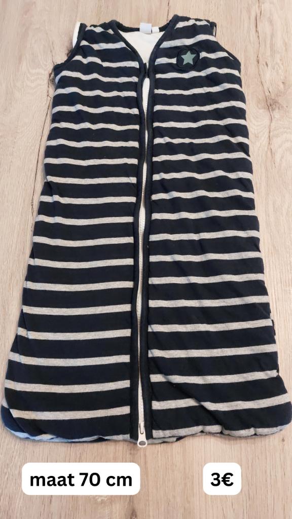 Donker blauwe winter slaapzak maat 70 cm, Ophalen of Verzenden, Gebruikt, Slaapzak