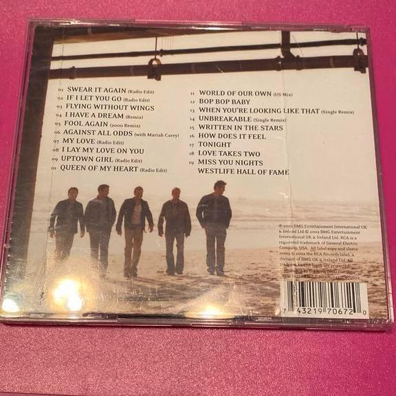 ALS NIEUW CD WESTLIFE / UNBREAKABLE/ GREATEST HITS !, Cd's en Dvd's, Ophalen of Verzenden, Zo goed als nieuw