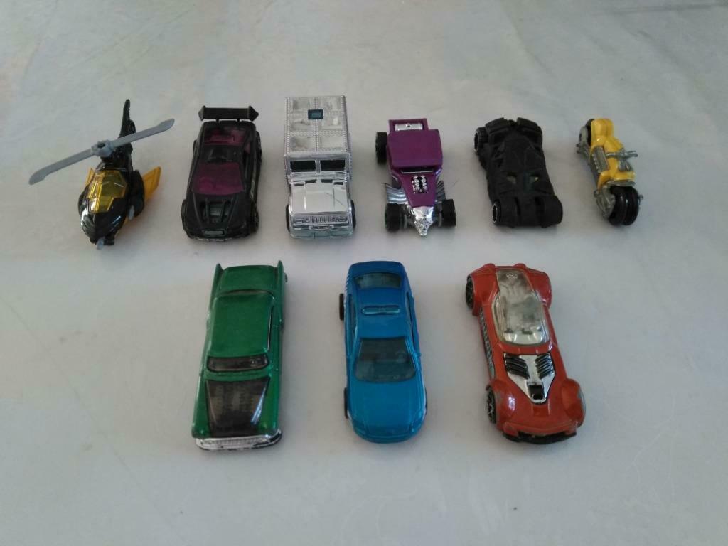 Lot de 9 voitures Hot Wheels en bon état, Enlèvement ou Envoi, Utilisé, Voiture