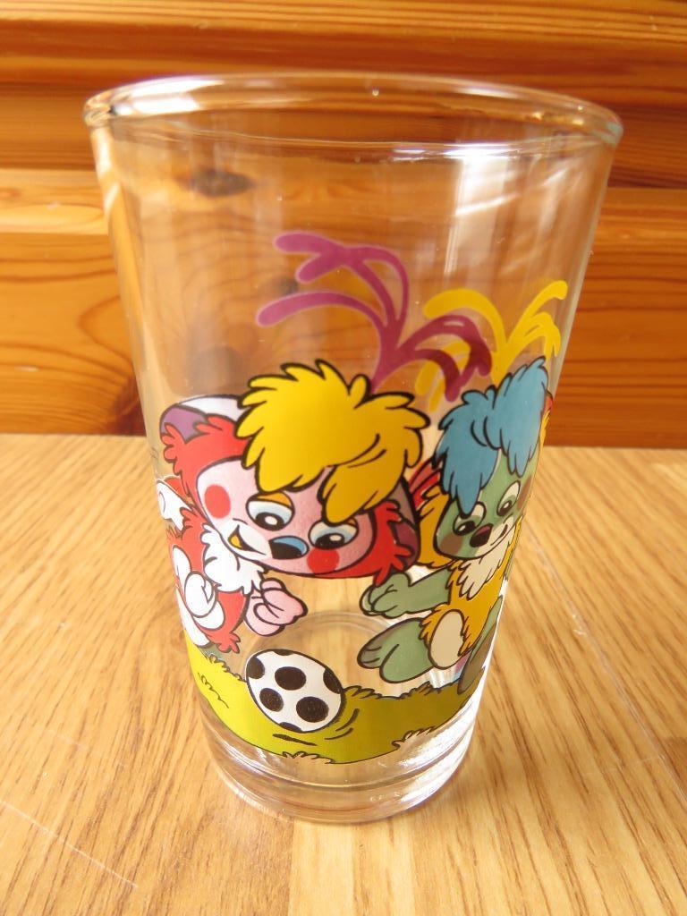 verre les Popples de Lambert-Meert, Enlèvement ou Envoi, Comme neuf, Verre à soda