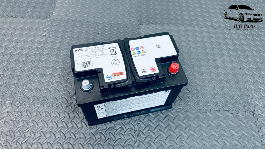 Origineel BMW AGM Accu Batterij 70ah 720 A 6806756, Auto-onderdelen, Ophalen of Verzenden, Gebruikt, Mini