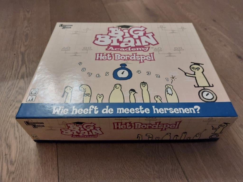 Big brain academy, Drie of vier spelers, Ophalen of Verzenden, Zo goed als nieuw, University Games