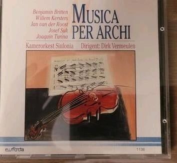 Musica per archi Benjamin Britten Kersters Dirk Vermeulen, Ophalen of Verzenden, Zo goed als nieuw