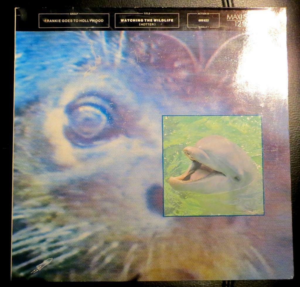 12" VINYL - FRANKIE GOES TO HOLLYWOOD  WATCHING THE WILDLIFE, Envoi, Comme neuf, 12 pouces