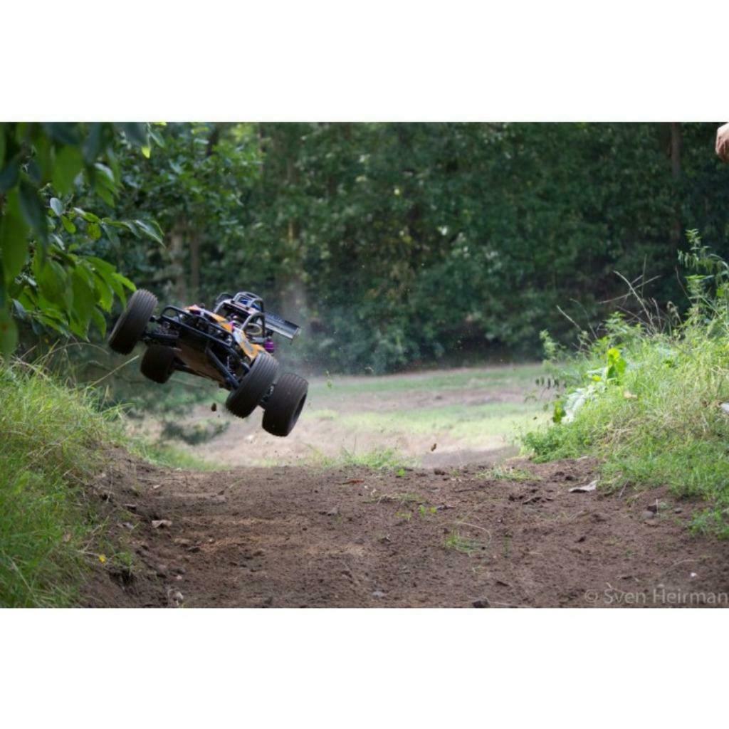 Loei Snelle Carbon Benzine Buggy 85 km/h Schaal 1:5 RTR, Hobby en Vrije tijd, Ophalen of Verzenden, Nieuw, Benzine, RTR (Ready to Run)