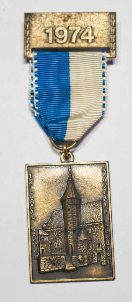 Médaille de marches-BE_8 médailles belges, Verzamelen, Ophalen of Verzenden, Overige soorten