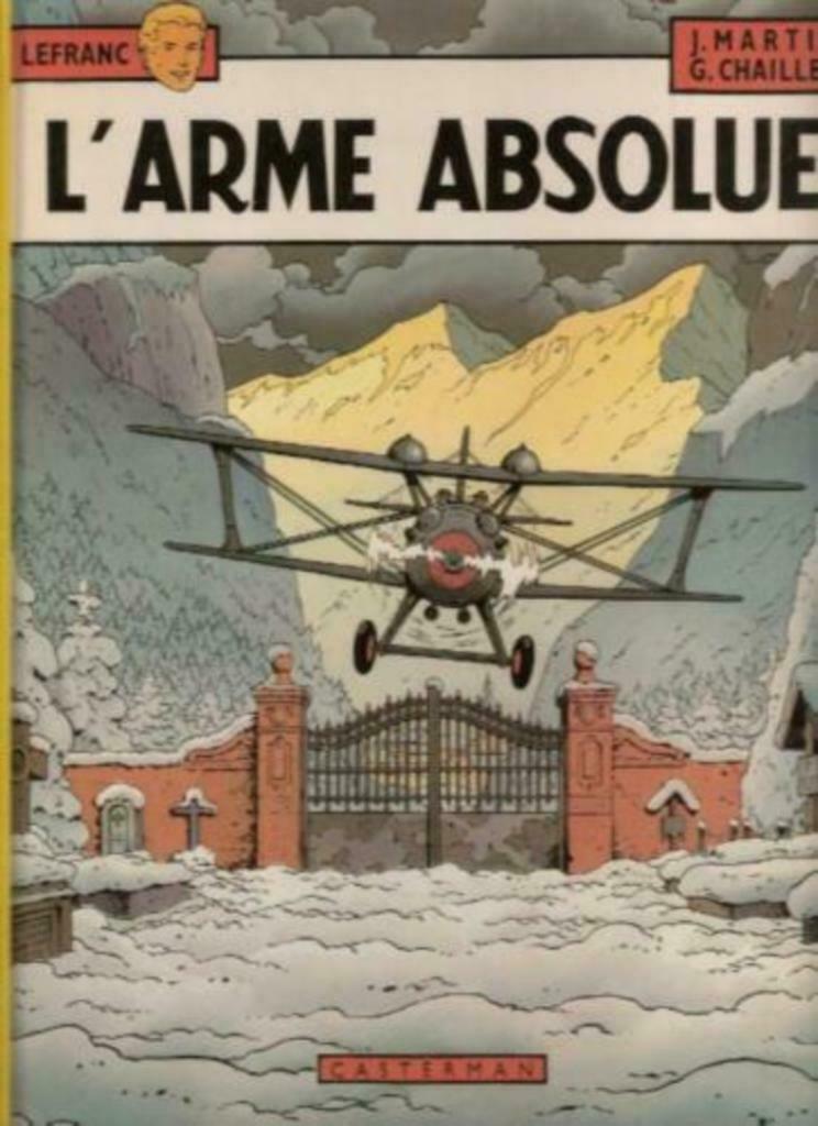 Lefranc , L'arme absolue, Livres, Une BD, Enlèvement ou Envoi, Utilisé