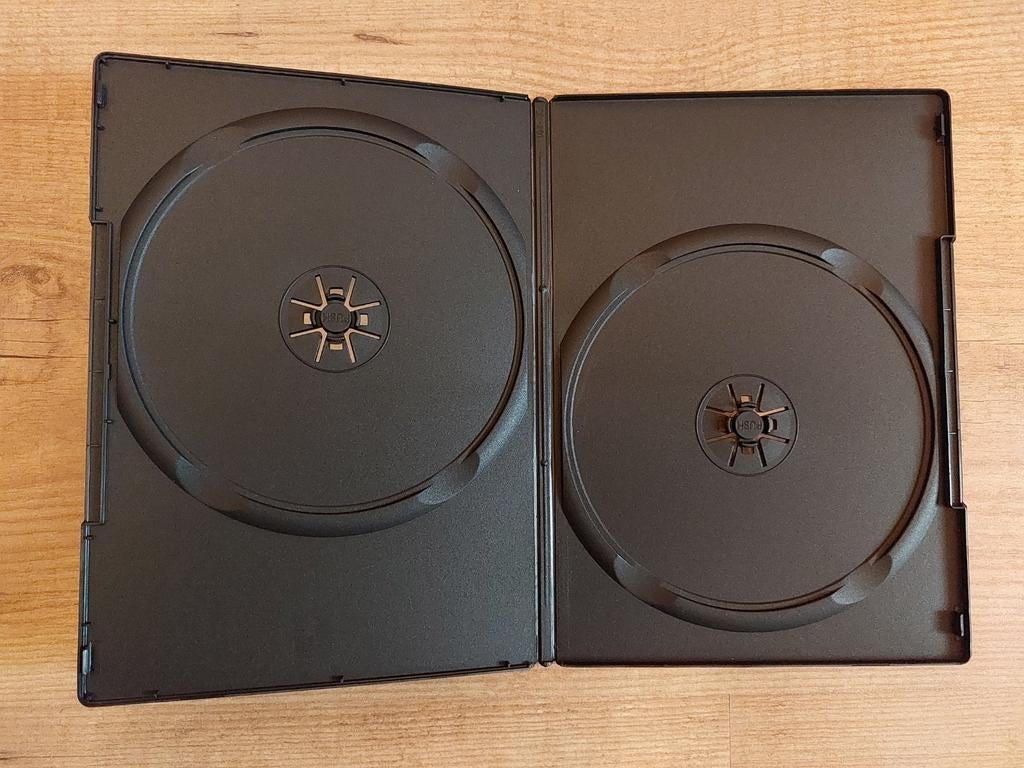 Boitiers DVD standard - slim - double, Enlèvement ou Envoi, Comme neuf