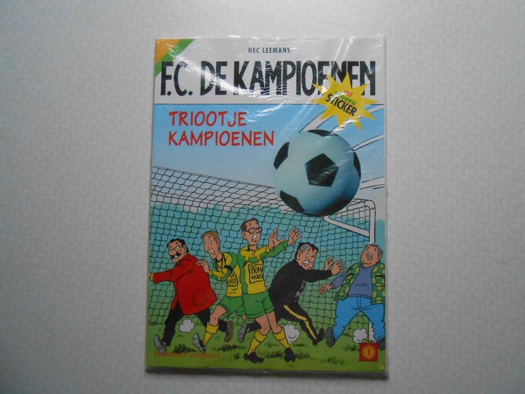 F.C. De kampioenen Triootje Kampioenen  2004 1ste druk., Eén stripboek, Nieuw, Hec Leemans, Ophalen of Verzenden