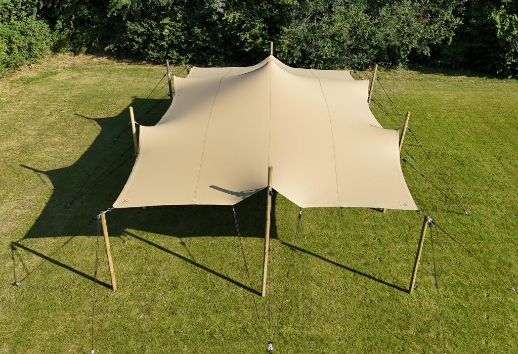 Te koop: Stretchtent 6,0 x10,0 (nieuw, 720gr/m2), Tuin en Terras, Overige typen, 6 meter of meer, Nieuw, 8 meter of meer