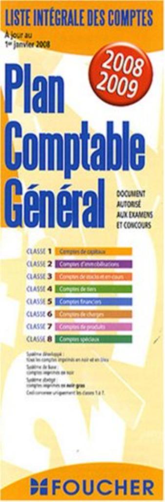 Plan comptable général, Enlèvement ou Envoi, Comme neuf