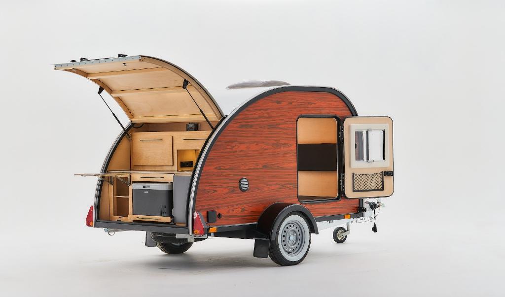 Teardrop mini-caravan huren