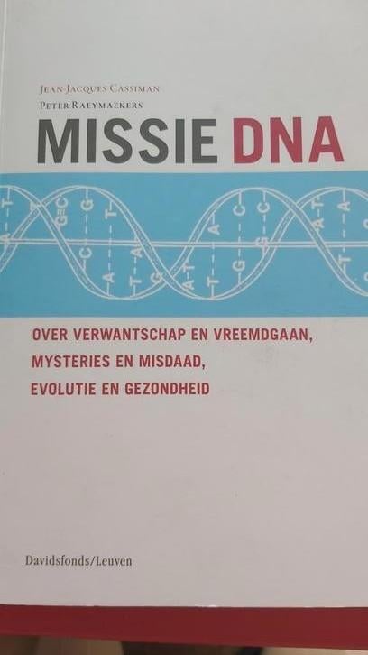 J.-J. Cassiman - Missie DNA, Boeken, Ophalen of Verzenden, Zo goed als nieuw, J.-J. Cassiman; P. Raeymaekers