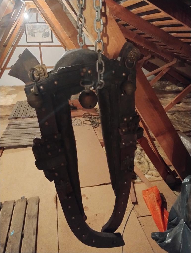 Collier cheval de trait, Enlèvement, Utilisé