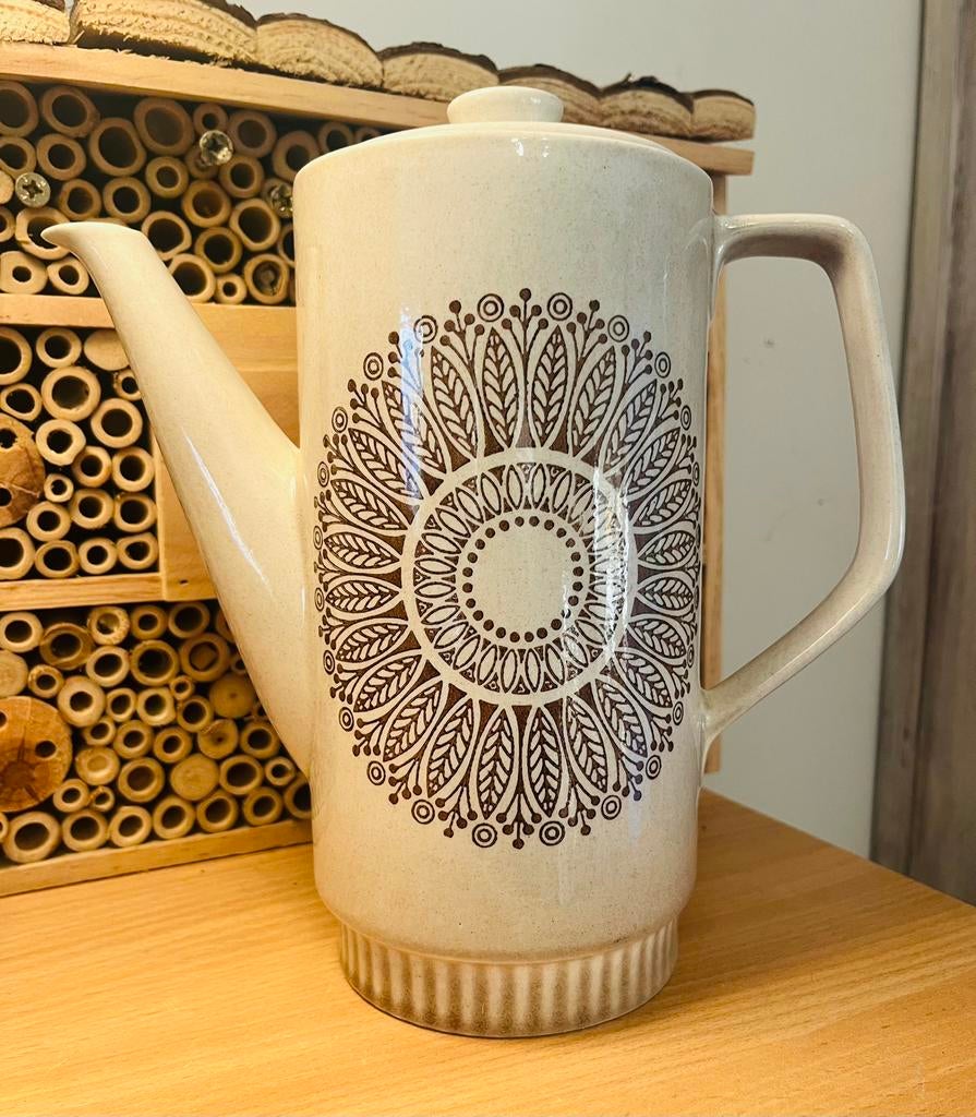Schitterend koffiezetapparaat met Boch Ronda decor, Antiek en Kunst, Ophalen of Verzenden