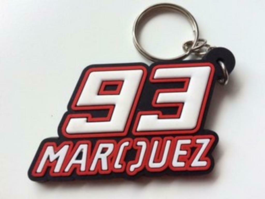 Porte-clés en caoutchouc Marc Márquez 93, Enlèvement ou Envoi, Neuf, Marque