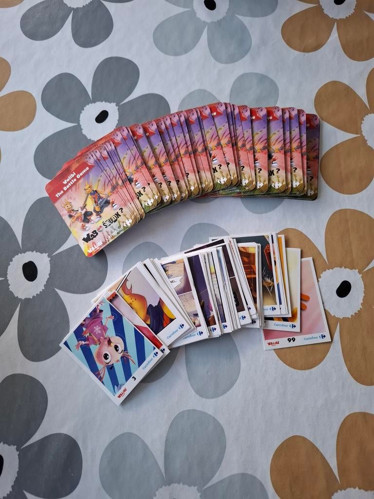 Kaartjes en stickers walibi, Overige supermarkten, Ophalen of Verzenden
