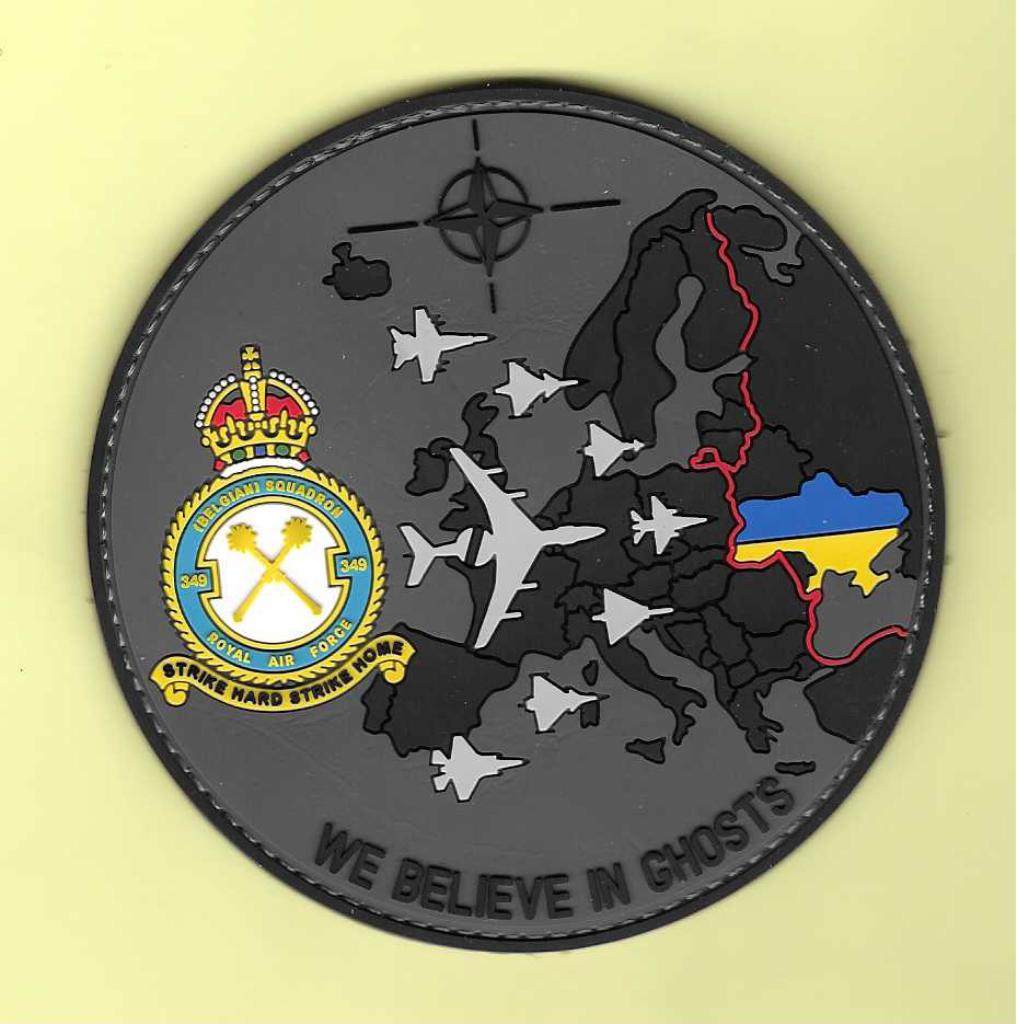 MILITARIA, Verzamelen, Militaria | Algemeen, Verzenden, Luchtmacht, Embleem of Badge