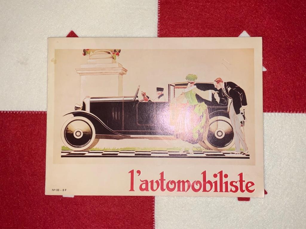 L’automobiliste La revue de l’amateur, Enlèvement ou Envoi, 1960 à 1980, Journal ou Magazine