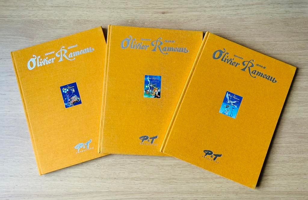 3 x Olivier Rameau - Tirage de Tête tomes 3 6 8, Envoi