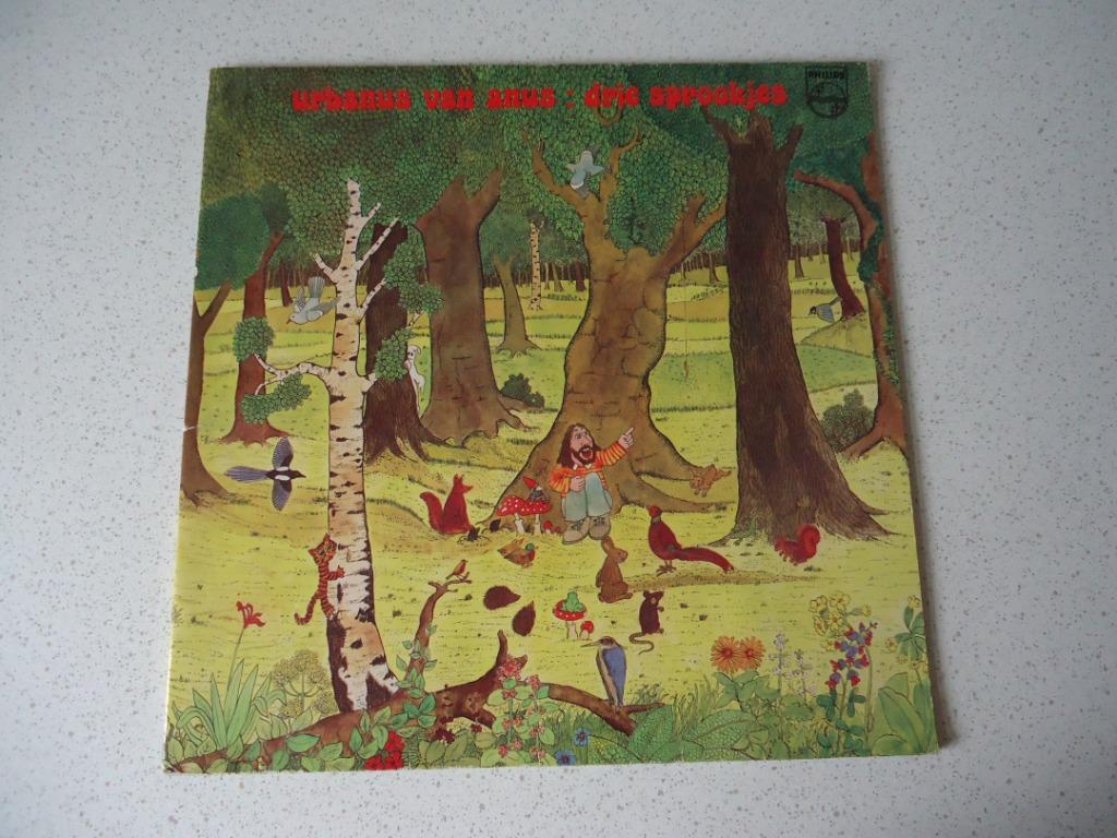 LP van "Urbanus Van Anus" Drie Sprookjes anno 1977., CD & DVD, Vinyles | Néerlandophone, Utilisé, Autres genres, 12 pouces, Enlèvement ou Envoi