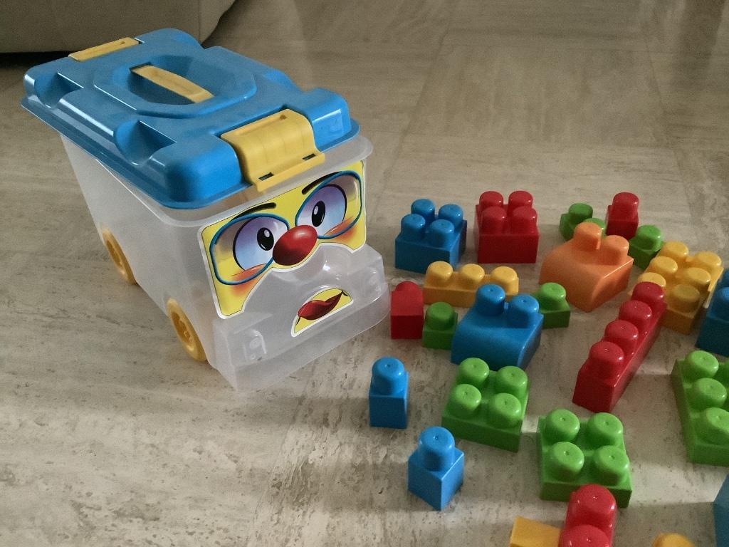 Blokken, Kinderen en Baby's, Speelgoed | Bouwstenen, Ophalen of Verzenden, Zo goed als nieuw