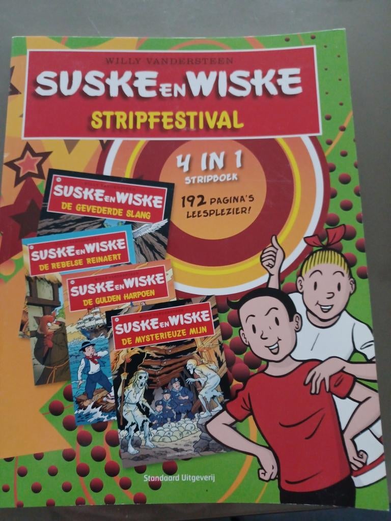 Suske en wiske stripfestival, Ophalen of Verzenden, Zo goed als nieuw
