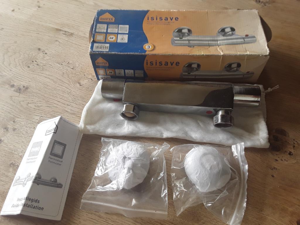 Thermostatische mengkraan Isisave in verpakking, Enlèvement ou Envoi, Comme neuf, Chrome, Baignoire
