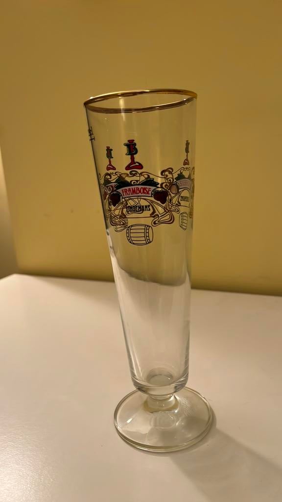 Liefmans frambozenverzamelglas - 25 cl, Verzamelen, Ophalen of Verzenden, Zo goed als nieuw