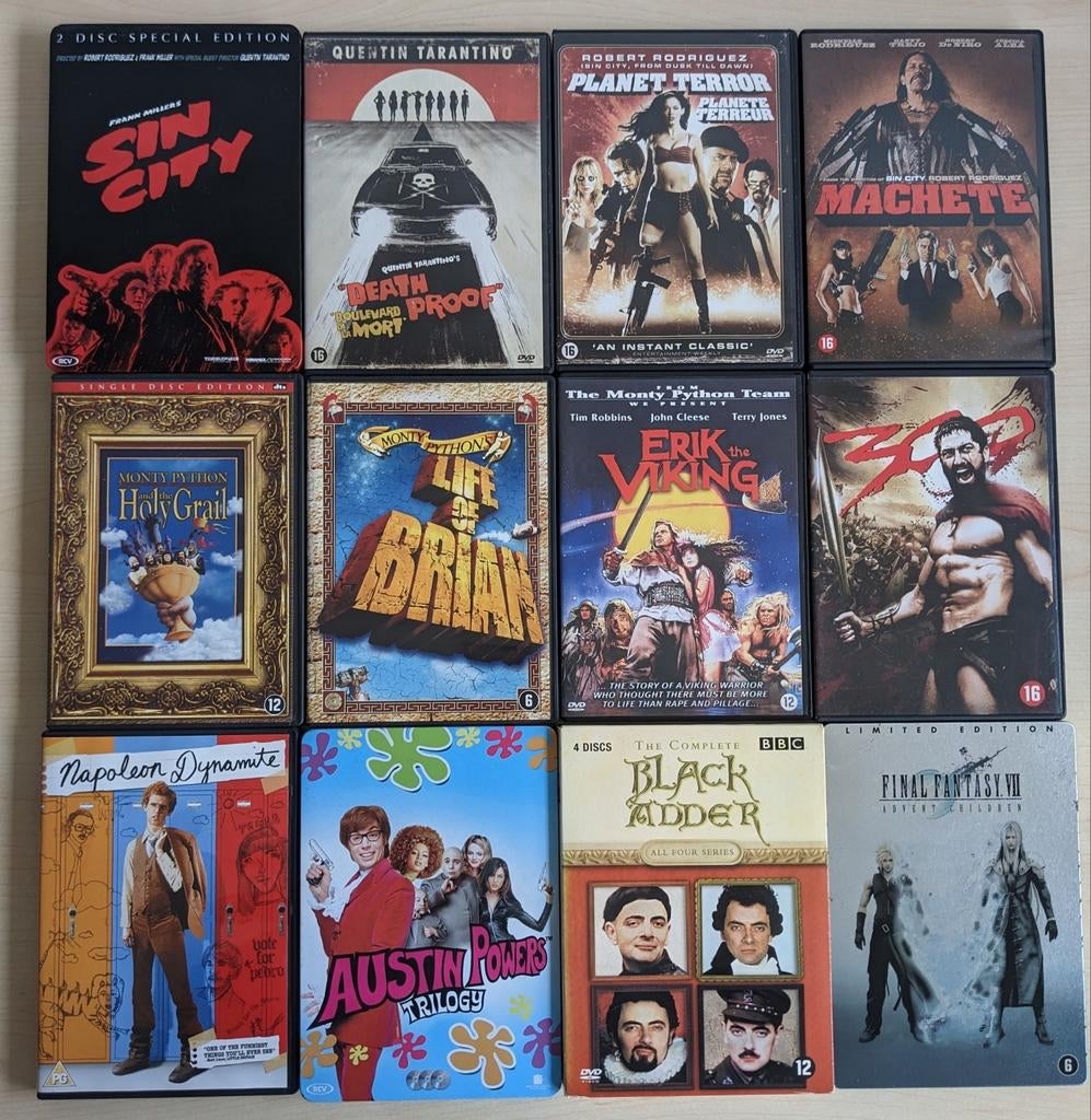 Dvd's actie / comedy / overige, Cd's en Dvd's, Dvd's | Overige Dvd's, Gebruikt, Alle leeftijden, Ophalen of Verzenden