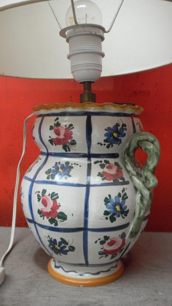 Lamp in aardewerk, Huis en Inrichting, Ophalen, Gebruikt, Overige materialen