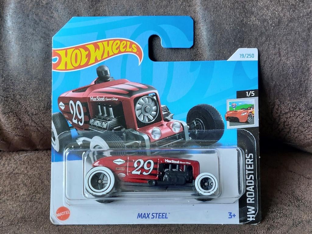 hot wheels max steel, Ophalen of Verzenden, Nieuw, Auto, Overige merken
