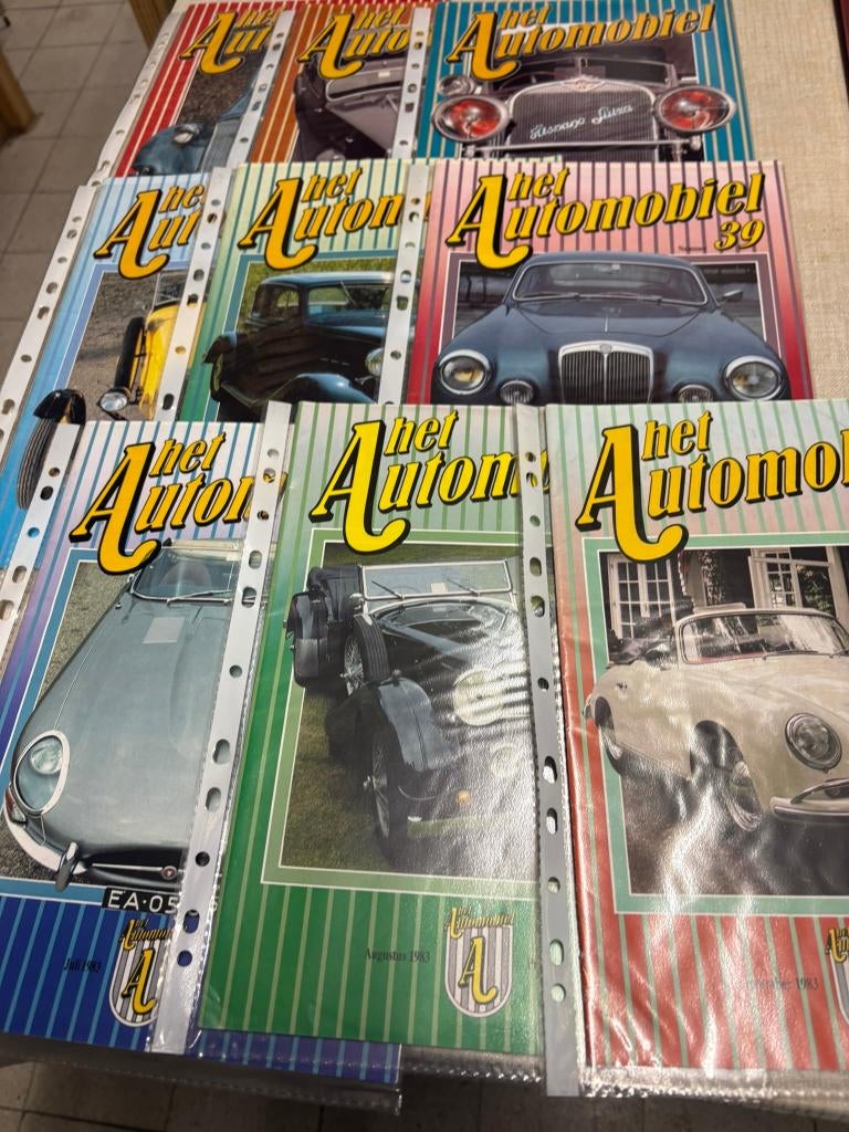 Het Automobiel jaren 81/82/83/84/85/86, Enlèvement ou Envoi, Général, Comme neuf, Zie beschrijving