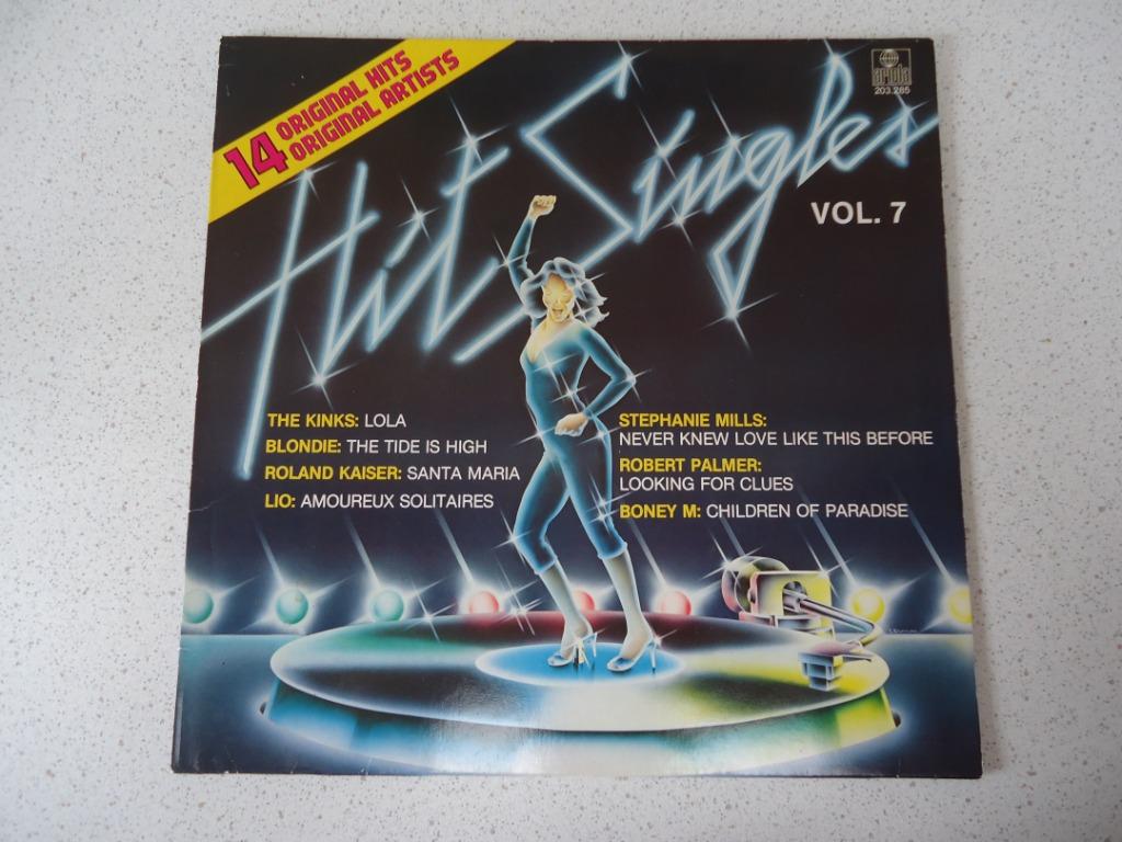 LP "Hit Singles" Volume 7 anno 1981., Ophalen of Verzenden, Gebruikt, 12 inch, Pop