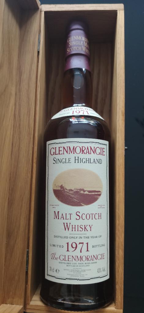 Glenmorangie 1971 limited edition single malt whisky, Ophalen, Nieuw, Vol