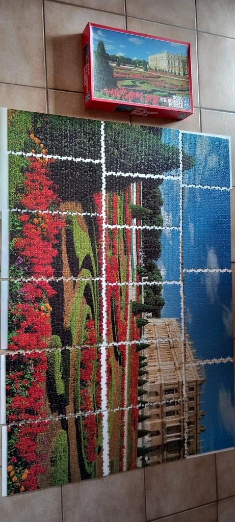 Puzzel 3.000 stukjes Château de Versailles France, Ophalen of Verzenden, Meer dan 1500 stukjes, Zo goed als nieuw, Legpuzzel