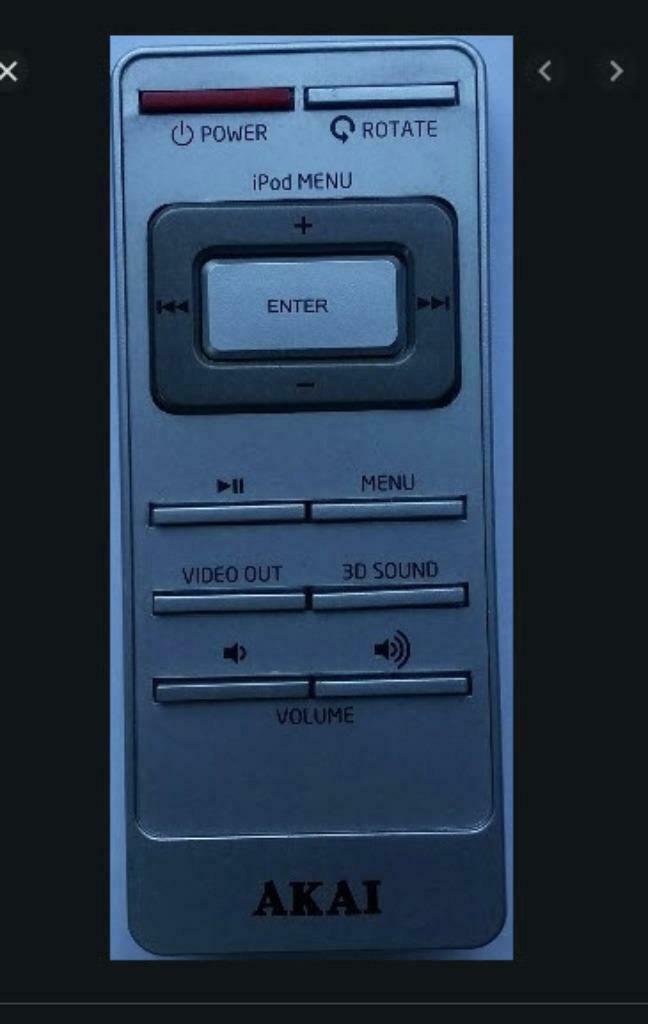 Afstandsbediening  Akai ASB12, Enlèvement ou Envoi, Utilisé, Haut-parleur, Mini