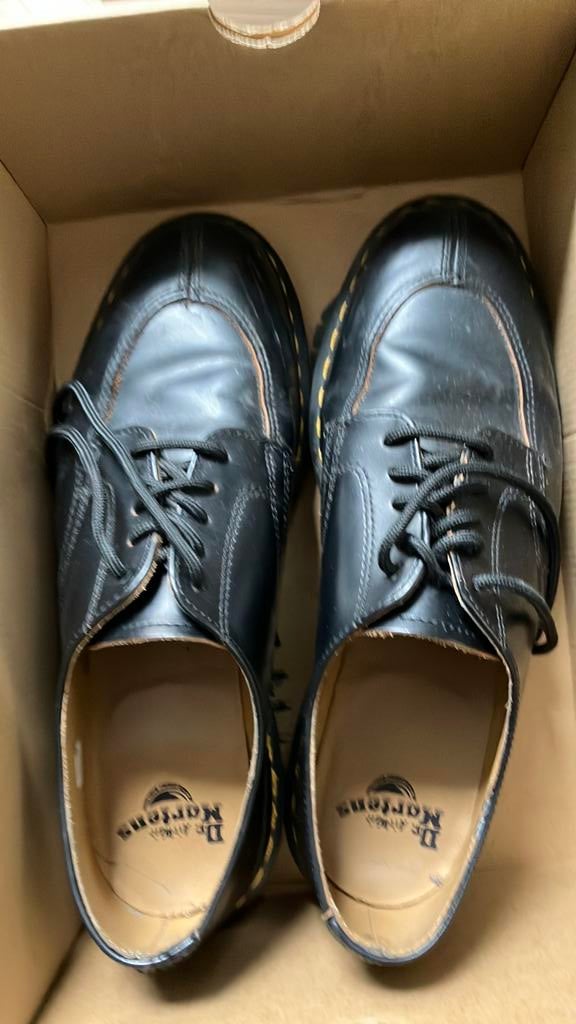 Dr Martens 2047 Zwart Vintage Smooth 42, Kleding | Heren, Schoenen, Ophalen, Gedragen, Veterschoenen