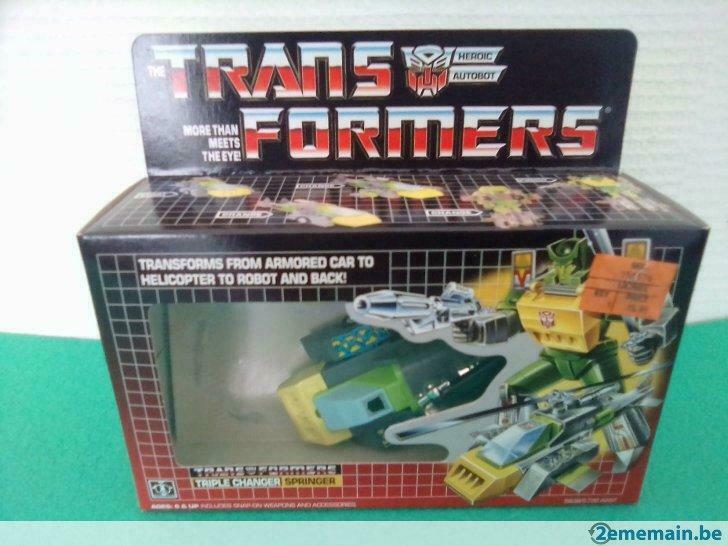 ✅  Transformers G1 Autobots Springer en Boite 100%, Enlèvement ou Envoi, Utilisé