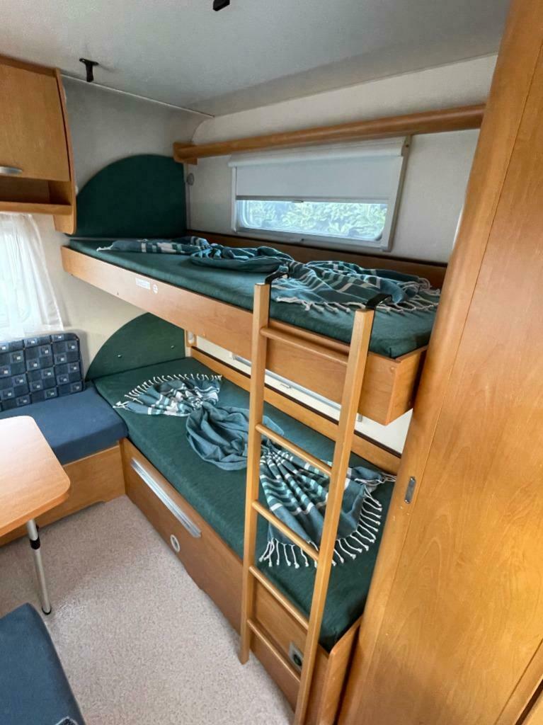 knaus eifelland stapelbed VOORTENT, Caravans en Kamperen, Standaardzit, Bedrijf, Eifelland, Uitbouw voortent